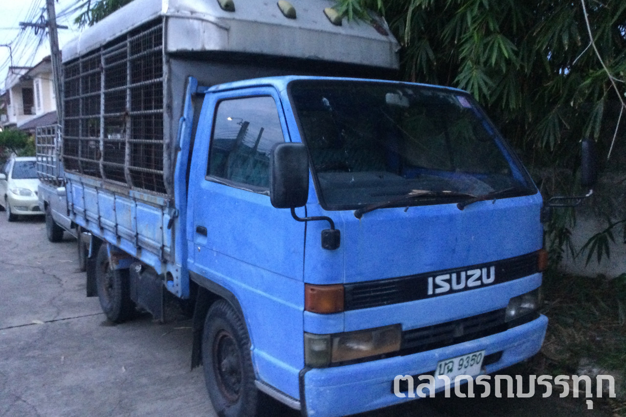 ISUZU - ISUZU ELF NKR55E รถห้าง บรรทุก 4 ล้อ โฉม หน้าปี๊บ ไฟเหลี่ยมใหญ่  